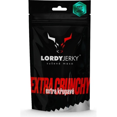 Lordy Jerky Krůtí sušené maso Citron Mandle 50 g
