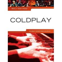 Music Sales Really Easy Piano Coldplay Noty