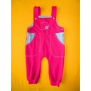 Arex ČR Tepláky s laclem a aplikací růžová