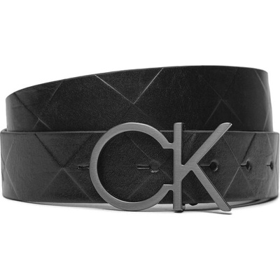 Calvin Klein Дамски колан Calvin Klein Re-Lock Quilt Ck Logo Belt 30Mm K60K611102 Черен (Re-Lock Quilt Ck Logo Belt 30Mm K60K611102)