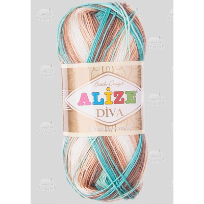 Alize Příze Diva Batik Varianta: 4603