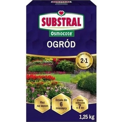 SUBSTRAL Osmocote pro zahradu 2v1 1,25 kg