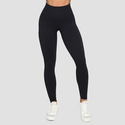 GymBeam Dámske bezšvové legíny Lift Black