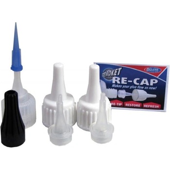 Deluxe Materials Резервни капачки за лепила Roket, микро апликатор