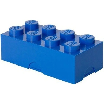LEGO® box na svačinu 100 x 200 x 75 mm modrý