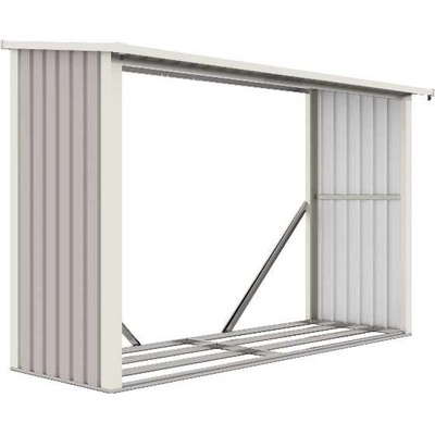 PENTA CZ s.r.o. Přístřešek na dřevo G21 WOH 335 - 242x89 cm, šedý