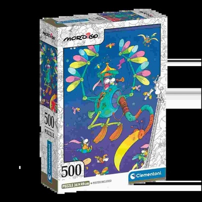 Clementoni Mordillo Cesta 500 dielov