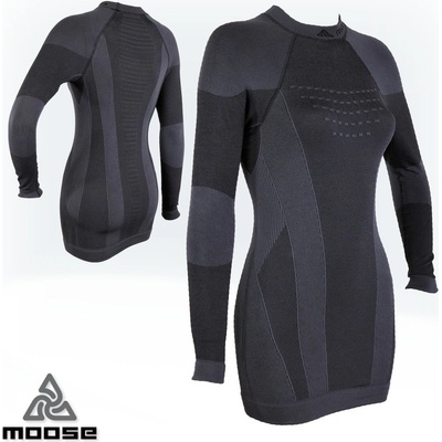 ELEMENT TEE WOMEN teplé prodloužené termoprádlo Moose šedá