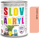 Univerzálne farby Slovlak Slovakryl 0,75 kg ružový