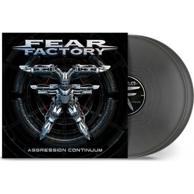 Fear Factory Aggresion Continuum Silver Vinyl 2 LP