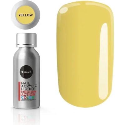 Silcare Nail akrylic Liquid Yellow 50 ml