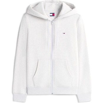 Tommy Hilfiger Суичър Tommy Jeans Women's Flag Zip Hoodie - Ice Grey Heathr