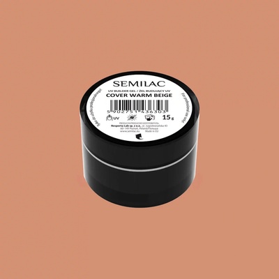 Semilac Builder Cover modelacni gel warm beige 15g