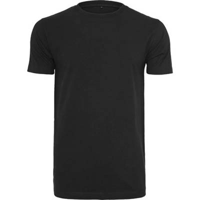 Build Your Brand pánske tričko s okrúhlym výstrihom BY004 black