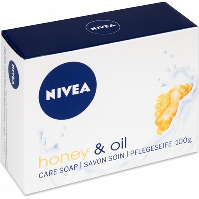 Nivea Honey & Oil krémové mýdlo 100 g – Zboží Dáma