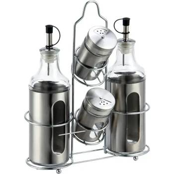 Оливерник метална поставка 0, 350 литра 5 части Хром (jy8203)