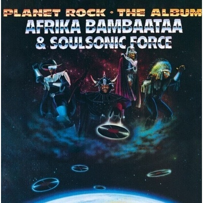 Afrika Bambaataa - Planet Rock - The Album (Clear Blue Purple & Gold Splatter Coloured) (Limited Edition) LP