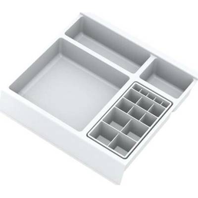GOLLINUCCI Koupelnový organizér s příslušenstvím 270mm 241x242x53mm bílá (GOLLINUCCI Koupelnový organizér s příslušenstvím 270mm 241x242x53mm bílá)