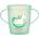 Canpol babies Чаша с дръжки Canpol - Toys, 250 ml, 12 м+, зелена (2/101_gre)
