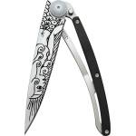 DEEJO 1cb034 tattoo / Ултралеко джобно ножче с дръжка от абаносово дърво (1cb034)