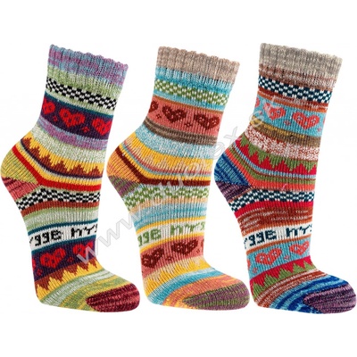 SOCKS4FUN Zimné ponožky W 3197 4 k.4