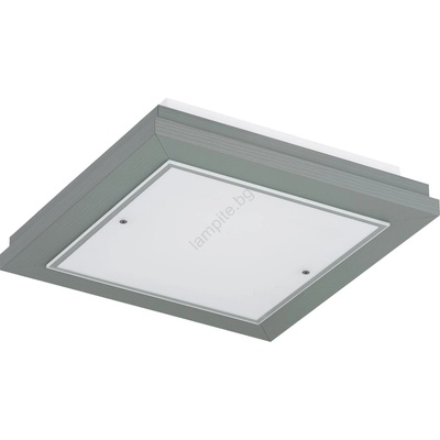 Argon 1873 - Плафон TABOR 4xE27/15W/230V 52x52 cm сив (AR1873)