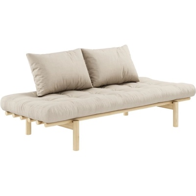 Karup Design PACE SOFA natural pine z borovice 75*200 cm beige
