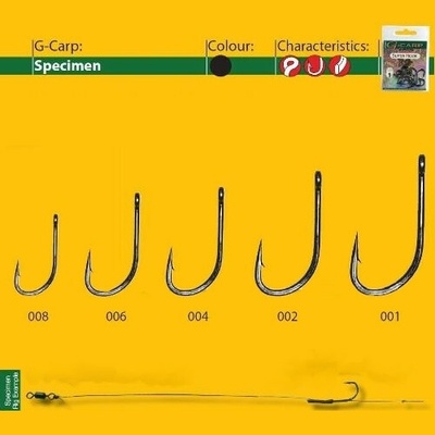 Gamakatsu G-Carp Specimen Hook vel.6 10 ks