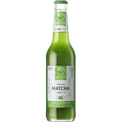 Seicha Limonáda z čaju Matcha s limetkou 330 ml