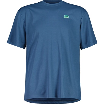 Maloja Мъжка фланелка с къс ръкав за колоездене Maloja StaubachM. Cycling jersey - Dusty Blue - размер XS (056-4235-0111)