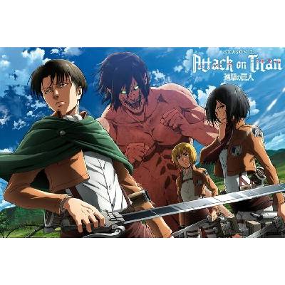 ABY STYLE Plagát, Obraz - Attack on Titan - Ready to Fight!, 91.5 × 61 cm