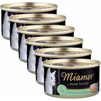 Miamor Filet tuniak a zelenina 6 x 100 g