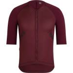 Rapha Мъжка фланелка с къс ръкав за колоездене Rapha Pro Team Aero Jersey Cycling jersey - Port / Black - размер XL (056-4400-0315)