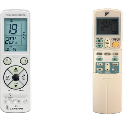 General Daikin arc433b2 - луксозно с подсветка дистанционно управление (arc433b2)