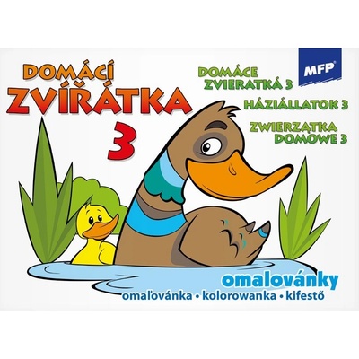 MFP 5300827 omaľovánky Domáce zvieratká 3
