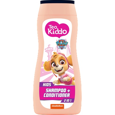Teo Kiddo Шампоан и балсам 2 в 1 Teo Kiddo - Paw Patrol, 200 ml, за момичета (15825)