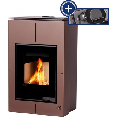 HS Flamingo Aquaflam Vario Saporo 11/7 kW TV hnedá zamatová elektronická regulácia