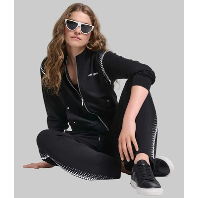 Karl Lagerfeld dámská mikina RHINESTONE černá