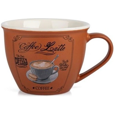 TORO Keramický hrnček coffee MIX farieb 500 ml