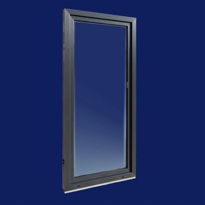 DOMO-OKNA Balkonové dveře jednokřídlé antracit/bílá pravé 90 x 200 cm