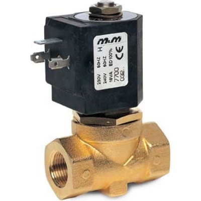 MaM Ventil solenoidový 2/2, 1/2" FKM D239DVU