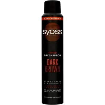 Syoss Dark Brown suchý šampon pro tmavé vlasy 200 ml
