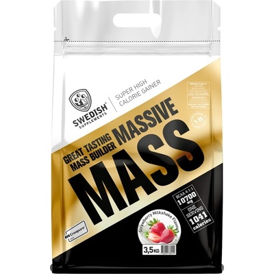 Swedish Supplements Massive Mass Gainer [3500 грама] Дива ягода