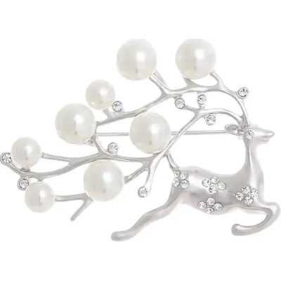 Amparo Miranda Brošňa Jelinek AM326 strieborná