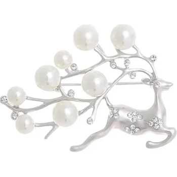 Amparo Miranda Brošňa Jelinek AM326 strieborná