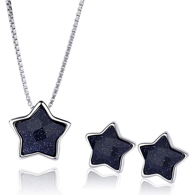 Silenti Jewelry Сребърен комплект "Измерение