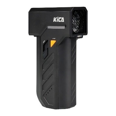 KiCA FY4673 ултрамощна въздуходувка, 48 m/s, 185 грама тяга, LED, 327 грама, Turbo Boost, 4 магнитни дюзи, бързо зареждане (FY4673)
