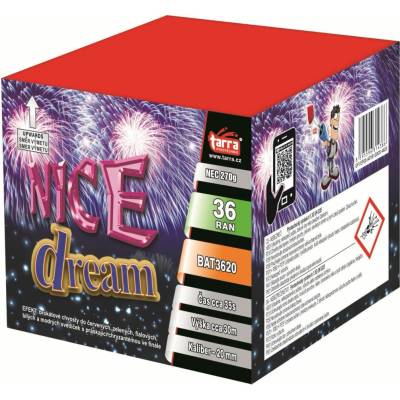 Ohňostroj Baterie výmetnic NICE DREAM 36 ran 12 1 BAT3620