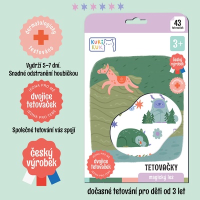 KukiKuk Tetovačky Magický les