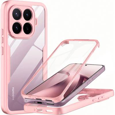 Techsuit Калъф за Xiaomi 17T - ColorVerse 360 Series + протектор - Techsuit - Розов